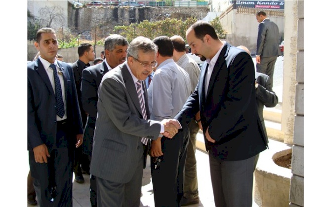 غرفة تجارة وصناعة محافظة بيت لحم تستقبل وزيري الزارعة الأردني والفلسطيني