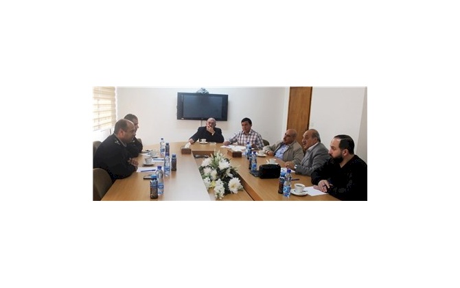 غرفة تجارة وصناعة محافظة بيت لحم تبحث سبل التعاون المشترك مع الدفاع المدني