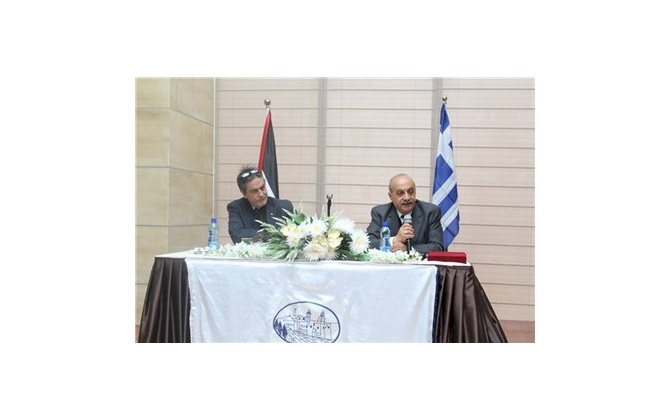 توقيع مذكرة تعاون بين غرفة تجارة و صناعة محافظة بيت لحم و غرفة تجارة و صناعة جزيرة كريت اليونانية