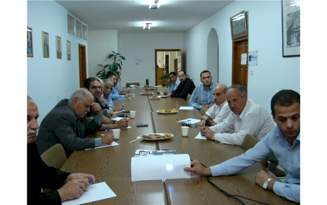 غرفة تجارة وصناعة محافظة بيت لحم تنظم حلقة استشارية حول إبرام العقود