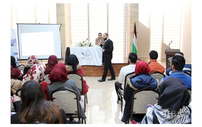غرفة تجارة وصناعة محافظة بيت لحم تستضيف طلبة العلوم الادارية و المالية في جامعة فلسطين الأهلية