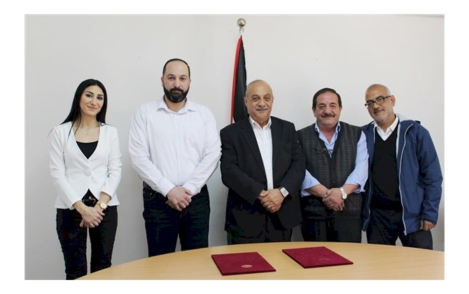 غرفة تجارة و صناعة محافظة بيت لحم توقع اتفاقية تعاون مع مدرسة السالزيان الصناعية