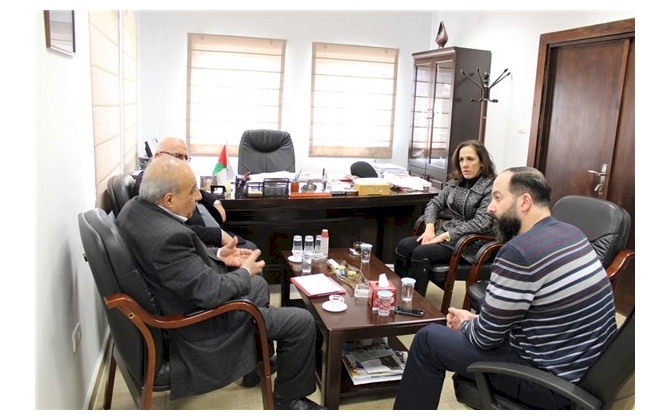 BCCI Discusses Joint Cooperation Ways with Palestine Red Crescent Society of the Bethlehem Branch